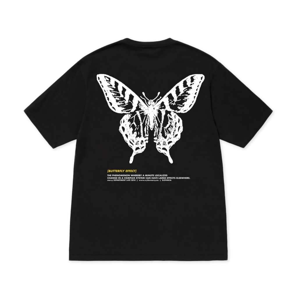 BUTTERFLY EFFECT T-SHIRT [BLACK] – CryforMercy